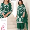 Beautiful Blue Hills Mexico Rayon With Thread Work Plus Size Kurti With Bottom Dupatta Wholesale 2026