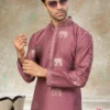 Buy Outluk Wedding 45 Silk Embroidery Worked Kurta And Pajama Collection Wholesale 2026