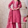 Stylish Dnp Ishikha Vatican Silk Kurti With Bottom And Dupatta Wholesale 2026