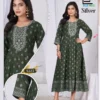 Launching Blue Hills Silver Rayon Anarkali Embroidered Kurti Collection Wholesale 2026