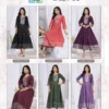 Launching Blue Hills Silver Rayon Anarkali Embroidered Kurti Collection Wholesale 2026