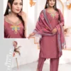 Latest Dnp Gulzar Vol 3 Roman Silk Kurti Pent With Dupatta collection Wholesale 2026