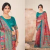 Buy Vipul Ivory Silk Vol 18 Silk Foil Printed Saree Collection Wholesale 2026