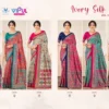 Buy Vipul Ivory Silk Vol 18 Silk Foil Printed Saree Collection Wholesale 2026