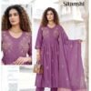 Buy Dnp Sitanshi Roman Silk Kurti Pent With Dupatta Set Wholesale 2026