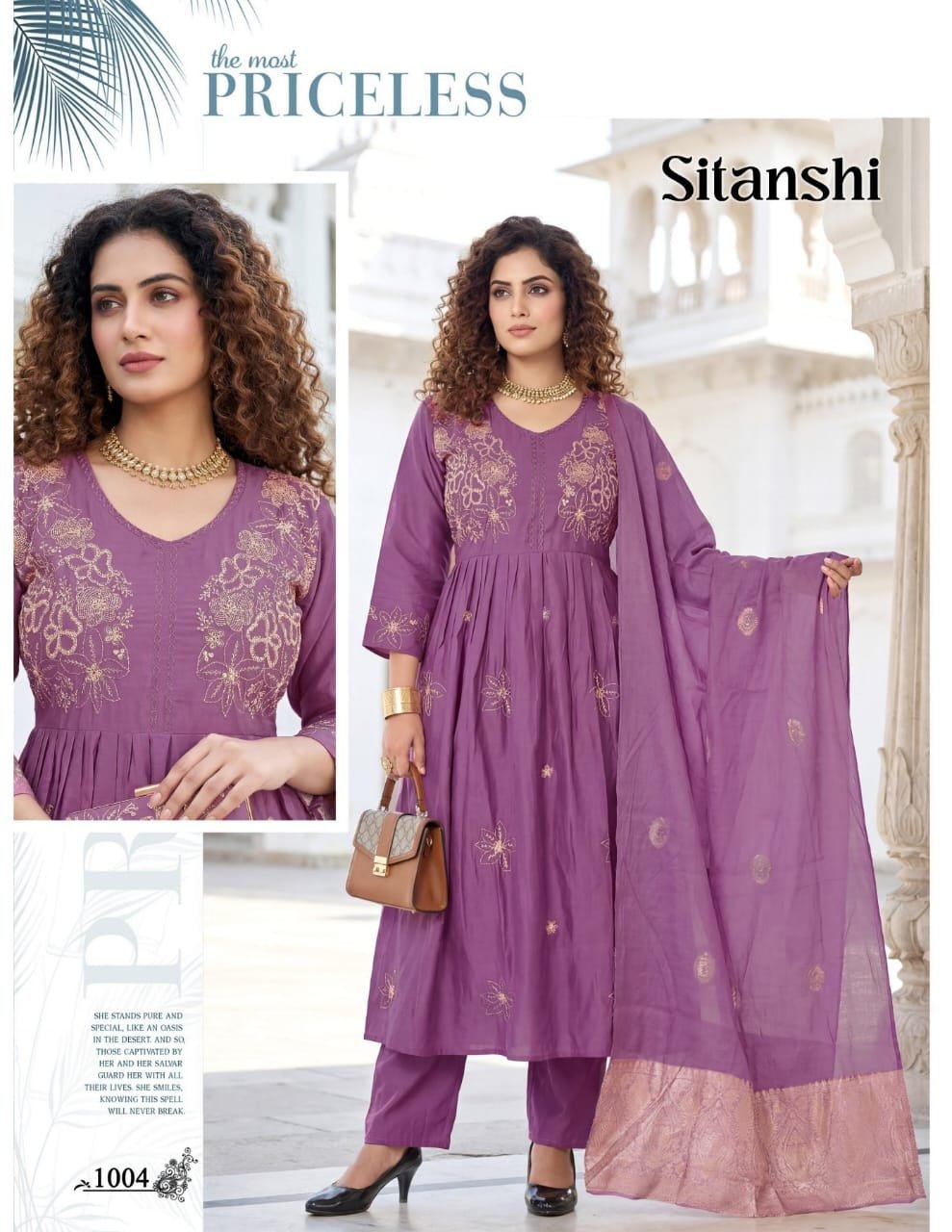 Buy Dnp Sitanshi Roman Silk Kurti Pent With Dupatta Set Wholesale 2026