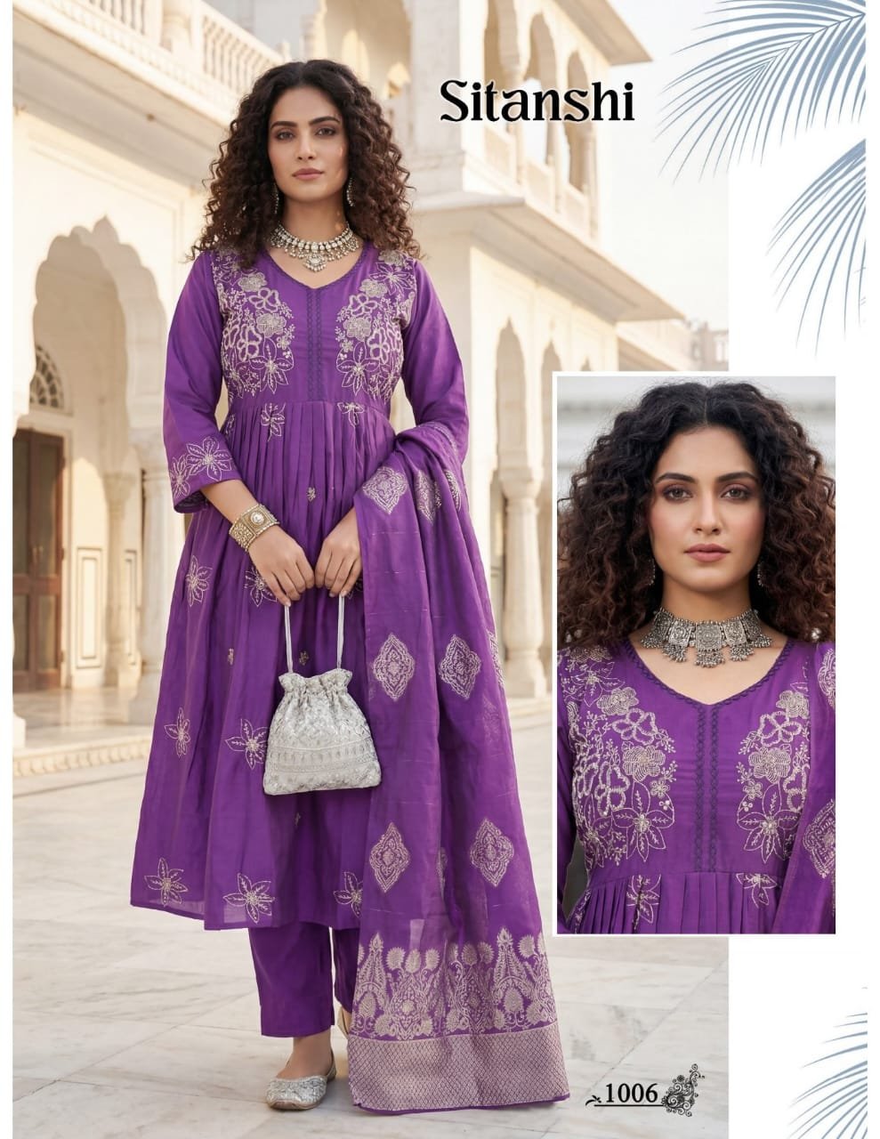 Buy Dnp Sitanshi Roman Silk Kurti Pent With Dupatta Set Wholesale 2026