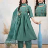 Beautiful Dnp Rangmahal Vertican Kurti With Pant And Dupatta Wholesale 2026