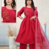 Beautiful Dnp Rangmahal Vertican Kurti With Pant And Dupatta Wholesale 2026