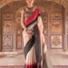 Kreshva Kalakruti Sigma Silk Aqua Finish Venkatagiri Saree Wholesale