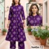 Dnp Aastha 01 And 02 Slub Cotton Kurti With Bottom Wholesale