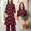 Dnp Aastha 05 And 06 Slub Cotton Kurti With Bottom Wholesale