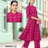 Dnp Aastha 11 And 12 Slub Cotton Kurti With Bottom Wholesale