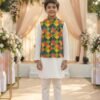 Latest Lekha LI Raj Tilak Kids Malai Satin Mens Kurta Pajama With Koti Wholesale 2026