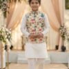Latest Lekha LI Raj Tilak Kids Malai Satin Mens Kurta Pajama With Koti Wholesale 2026