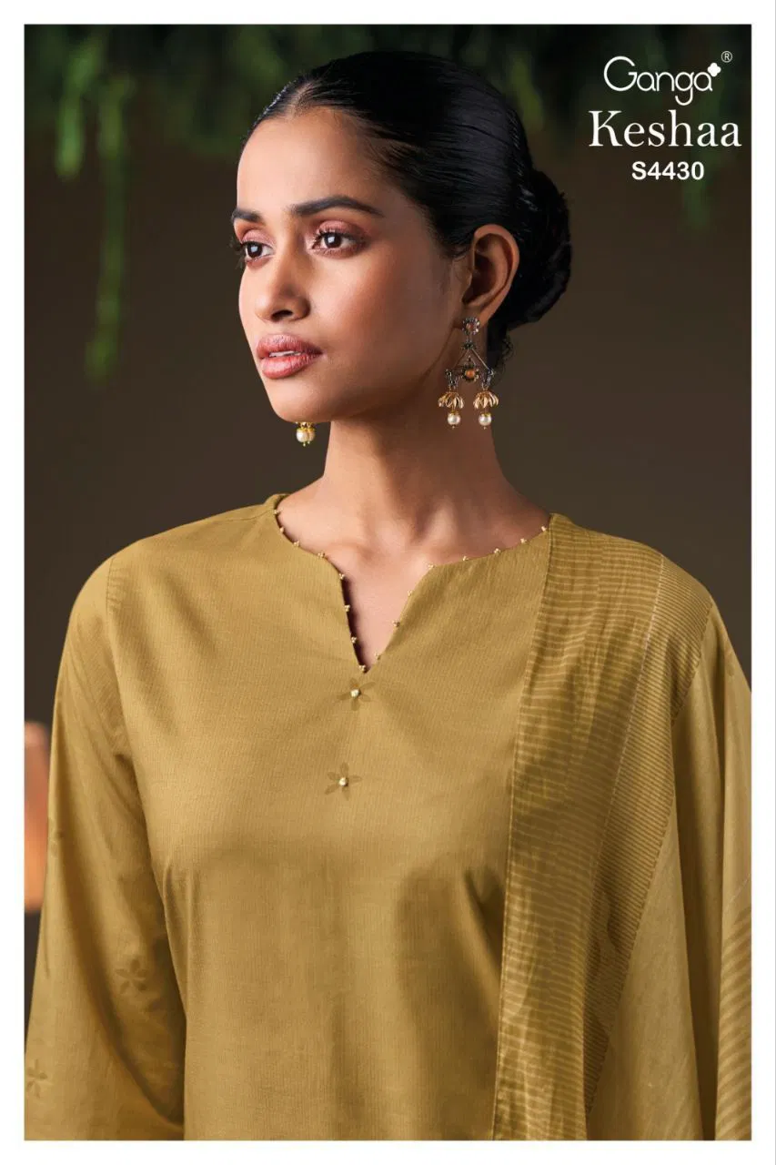 Ganga Keshaa S 4430 Premium Cotton Printed Salwar Kameez Wholesale