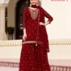 Buy Rangoon Manjari Vol 02 Chiffon With Fancy Code Worked Kurti Plazzo And Dupatta Wholesale 2026