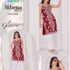 Stylish Blue Hills Athena Vol 3 Rayon With Embroidery Work Kurti Collection Wholesale 2026