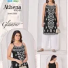 Stylish Blue Hills Athena Vol 3 Rayon With Embroidery Work Kurti Collection Wholesale 2026