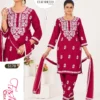 Launching Blue Hills Elizabeth Vol 5 Rayon With Thread Worked Kurti With Bottom Dupatta Set Wholesale 2026