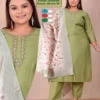 Beautiful Dnp D No 23 And 24 Roman Silk Kurti Pant With Dupatta Wholesale 2026