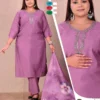 Stylish Dnp D No 21 And 22 Roman Silk Kurti Pant With Dupatta Wholesale 2026