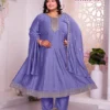 Launching Aanchi Plus Zeeba Vichitra Silk Embroidered Kurti With Bottom Dupatta Wholesale 2026