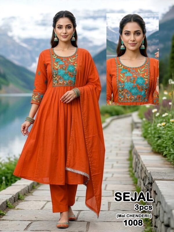 Stylish Dnp Sejal Mal Chanderi Top Bottom With Dupatta Set Wholesale 2026