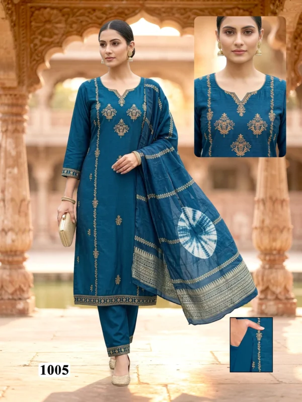 Beautiful Dnp Anjanna Vol 1 Vatican Kurti With Bottom And Dupatta Wholesale 2026
