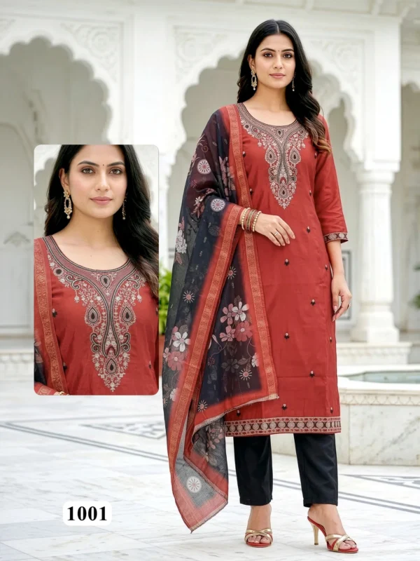 Stylish Dnp Rajul Vol 2 Roman Silk Kurti With Bottom And Dupatta Wholesale 2026