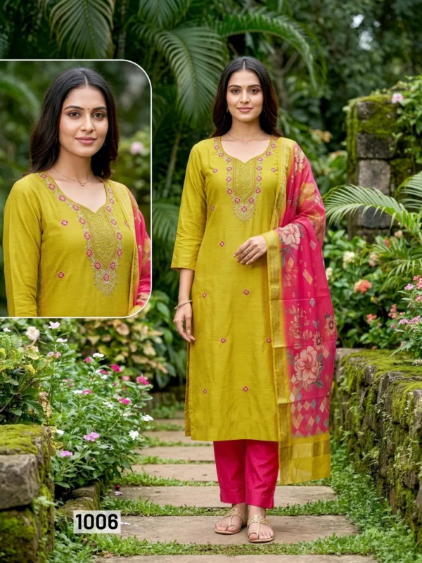 Launching Dnp Preet Vol 4 Vatican Kurti With Pent And Dupatta Wholesale 2026