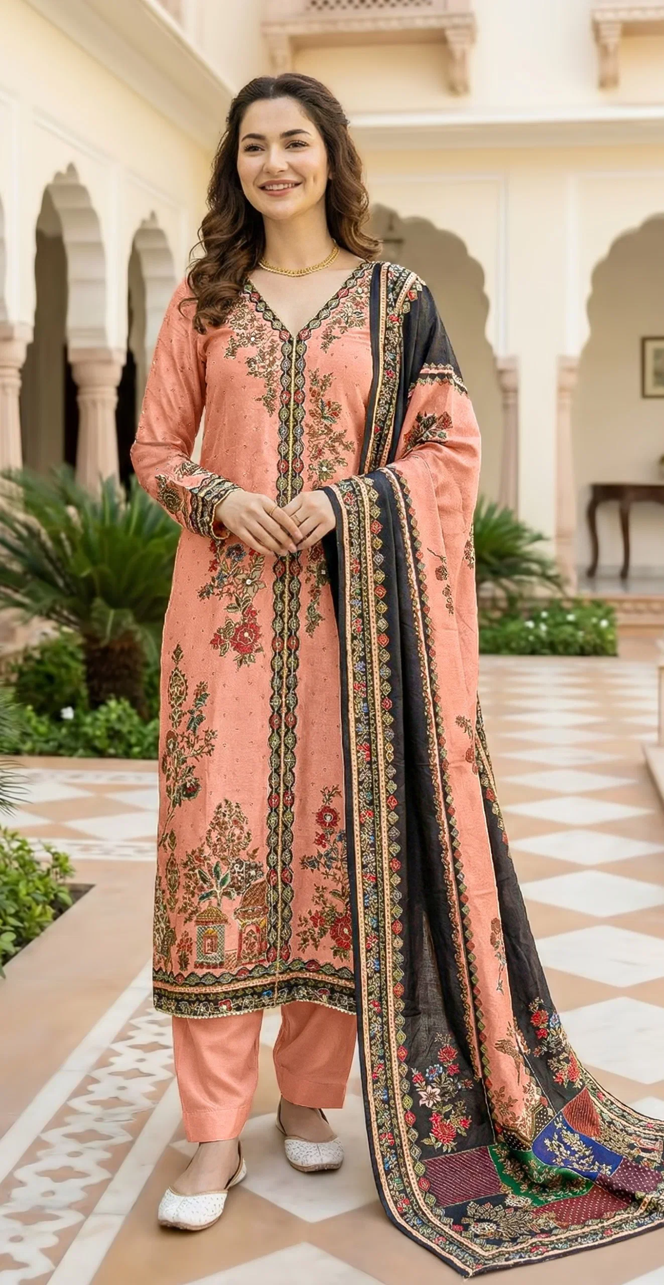 Shree Kt 330 Pure Musline With Diamond Work Salwar Kameez Wholesale