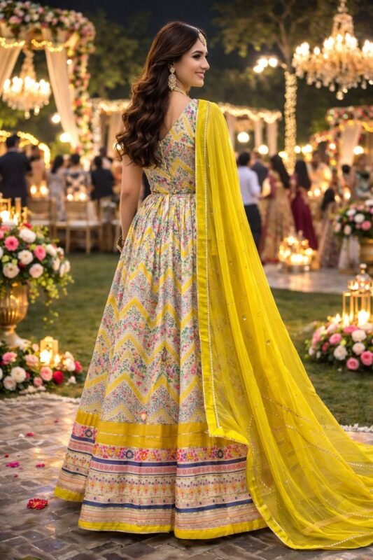 Buy Mrudangi Muskan Vol 2 Soft Dola Silk Printed With Handworked Gown With Dupatta Collection Wholesale 2026