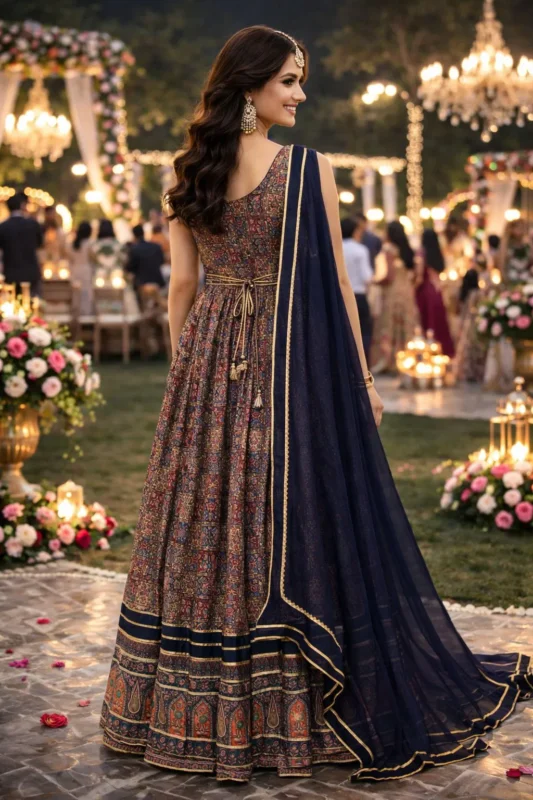 Buy Mrudangi Muskan Vol 2 Soft Dola Silk Printed With Handworked Gown With Dupatta Collection Wholesale 2026