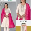 Beautiful Blue Hills Aarohi Plus Size Rayon With Foil Printed Kurti With Bottom Dupatta Wholesale 2026