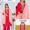 Beautiful Blue Hills Aarohi Plus Size Rayon With Foil Printed Kurti With Bottom Dupatta Wholesale 2026
