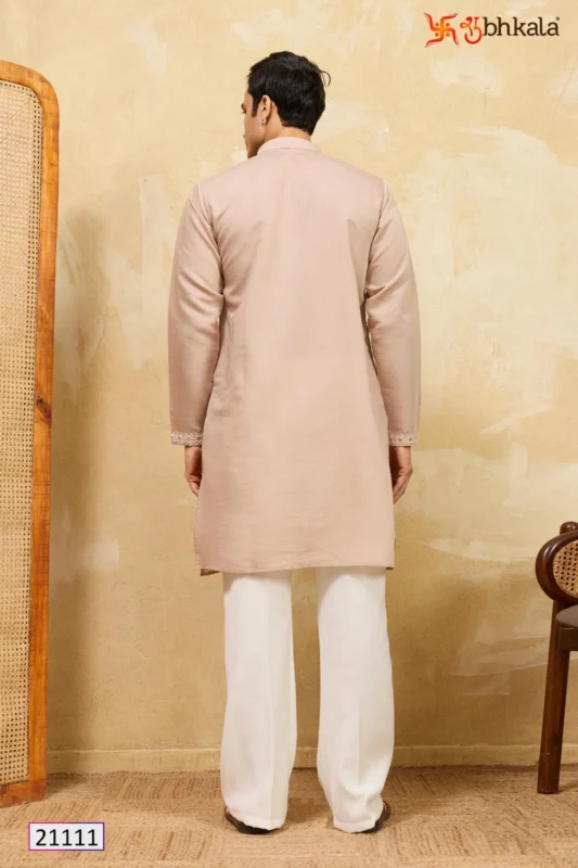 Buy Shubhkala Prestige Kurta Edit Viscose Silk Thread Worked Mens Kurta Collection Wholesale 2026