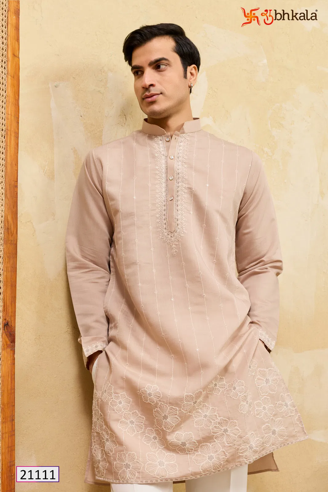 Buy Shubhkala Prestige Kurta Edit Viscose Silk Thread Worked Mens Kurta Collection Wholesale 2026