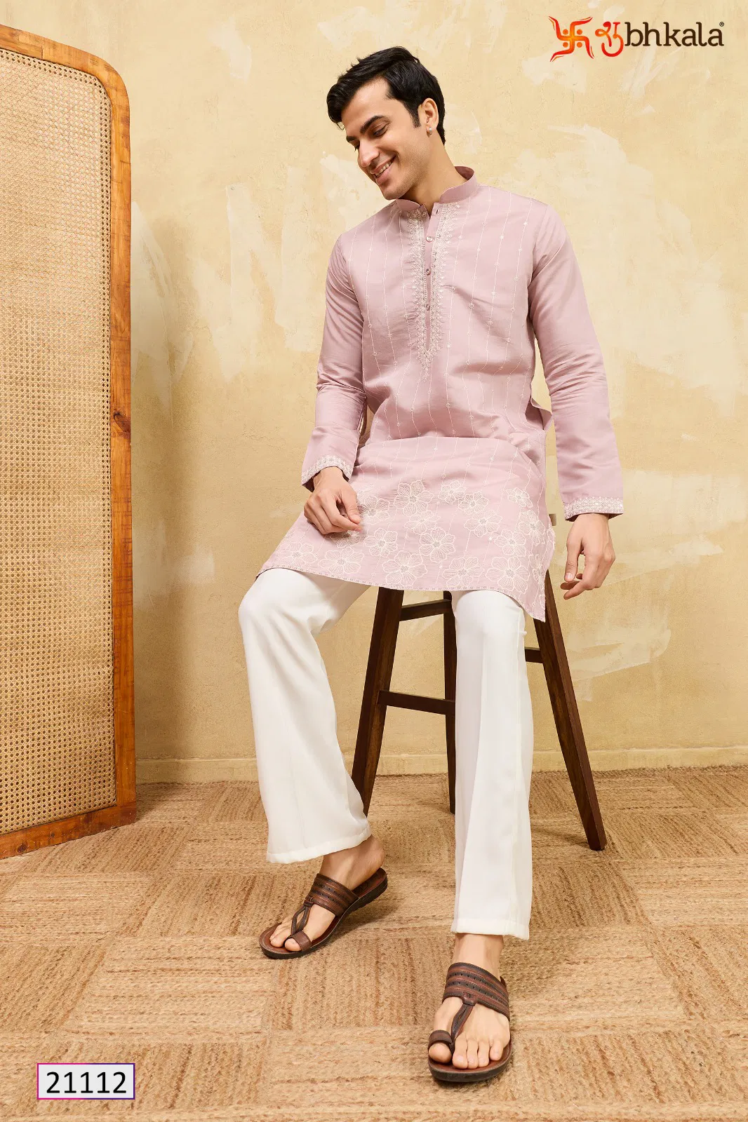 Buy Shubhkala Prestige Kurta Edit Viscose Silk Thread Worked Mens Kurta Collection Wholesale 2026