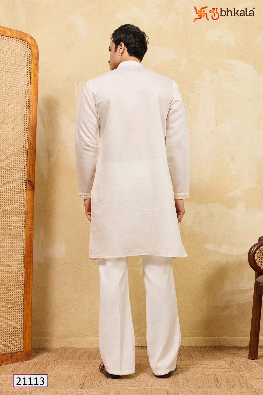 Buy Shubhkala Prestige Kurta Edit Viscose Silk Thread Worked Mens Kurta Collection Wholesale 2026