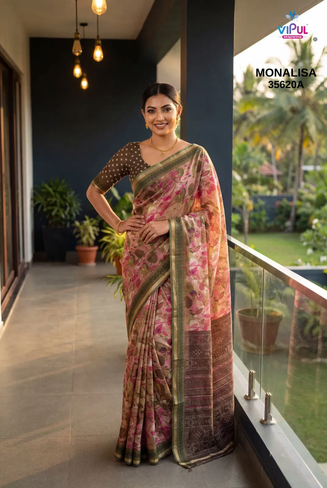 Vipul Monalisa 35620 A To D Mal Cotton Saree Collection Wholesale