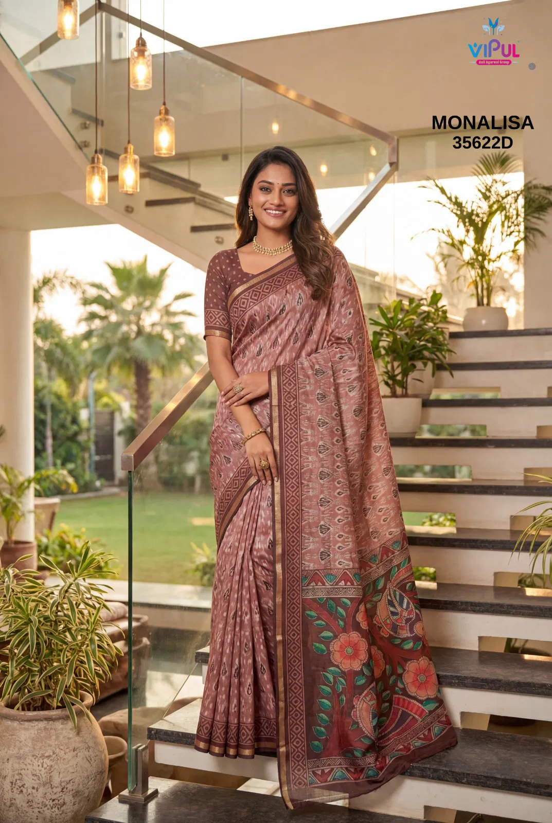 Buy Vipul Monalisa 35622 A To D Mal Cotton Saree Collection Wholesale 2026