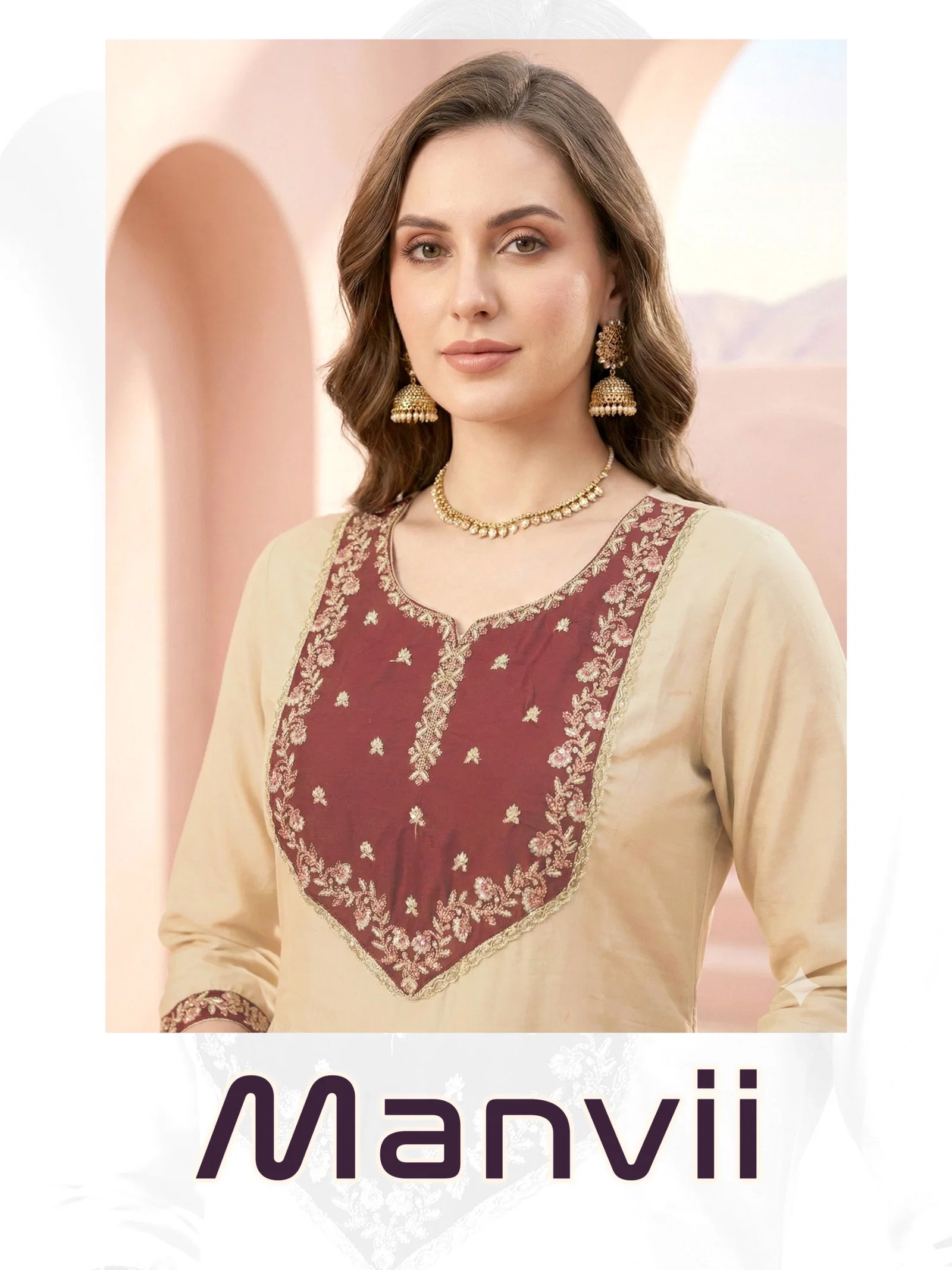 Dnp Maanvi Roman Silk Top Bottom With Dupatta Wholesale