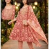 Stylish Dnp Bansuri Cambric Cotton Anarkali Kurti With Bottom And Dupatta Wholesale 2026