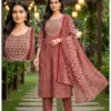 Stylish Dnp Bansuri Cambric Cotton Anarkali Kurti With Bottom And Dupatta Wholesale 2026