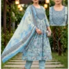 Stylish Dnp Bansuri Cambric Cotton Anarkali Kurti With Bottom And Dupatta Wholesale 2026