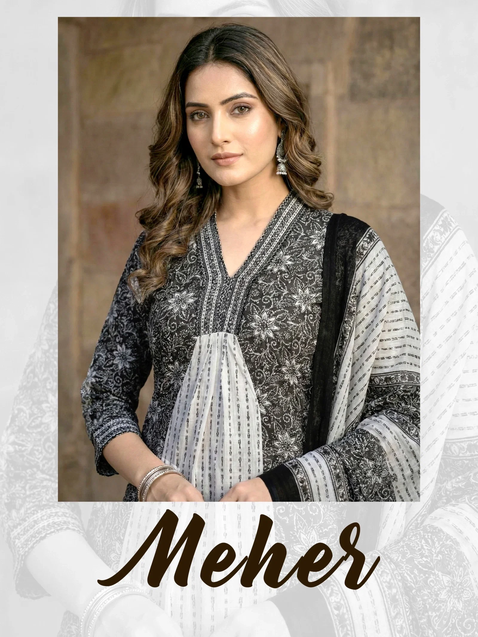 Dnp Meher Jaipuri Cotton Kurti Pant With Dupatta Wholesale