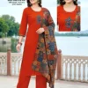 Dnp Aayushi Dhabu Cotton Kurti With Plazzo And Dupatta Wholesale