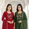 Dnp Tanushka Roman Silk Kurti Pant With Dupatta Wholesale