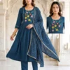 Buy Dnp Tanushka Roman Silk Kurti Pant With Dupatta Wholesale 2026